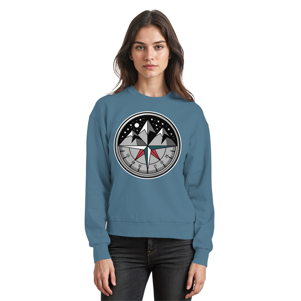 Starry compass  - Basic Sweatshirt - Arvenzo