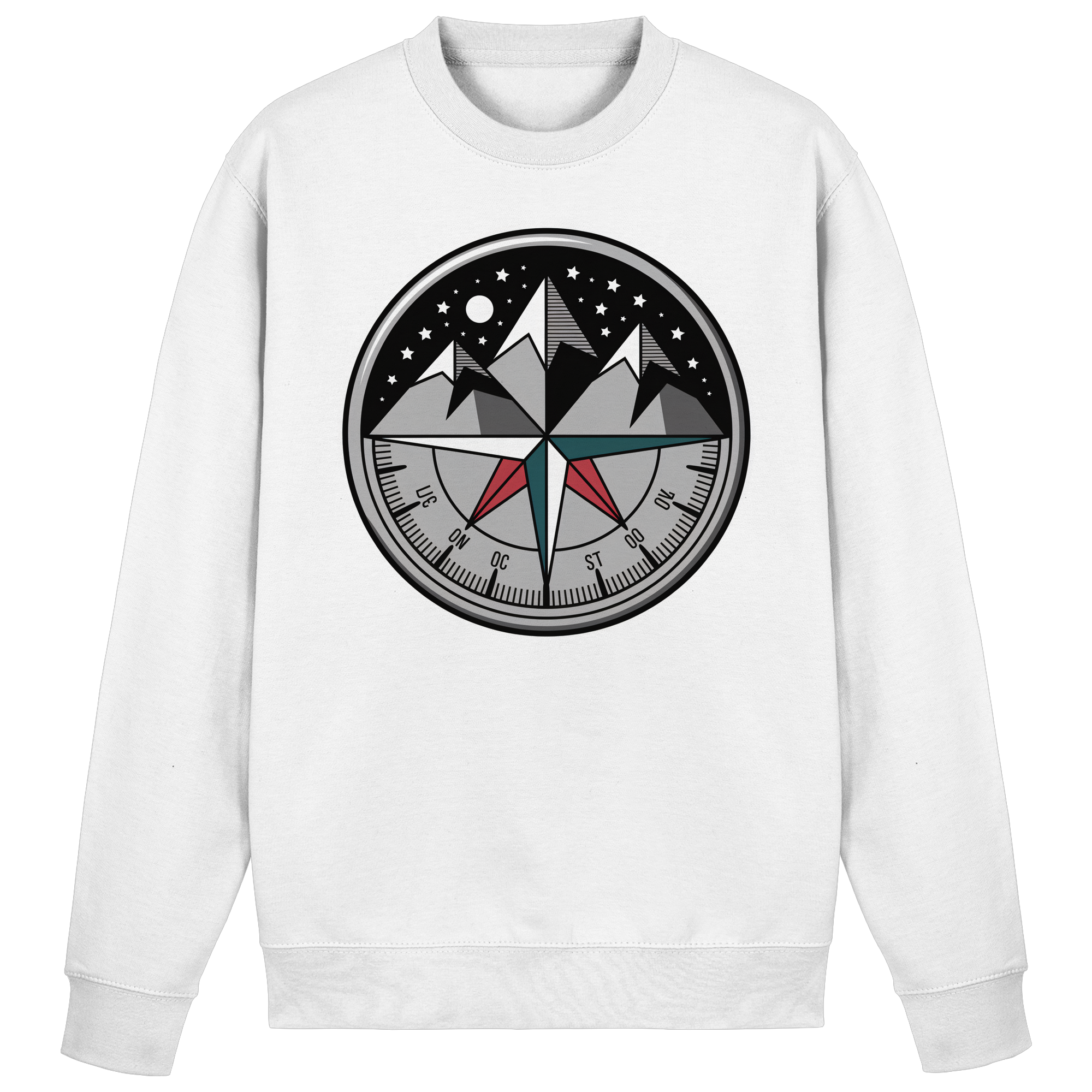 Starry compass  - Basic Sweatshirt - Arvenzo