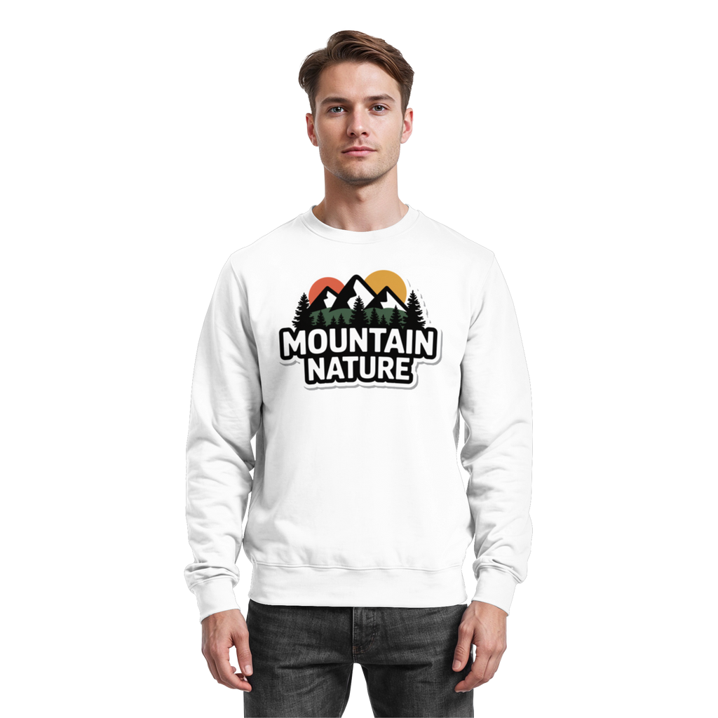 Mountain nature - Basic Sweatshirt - Arvenzo