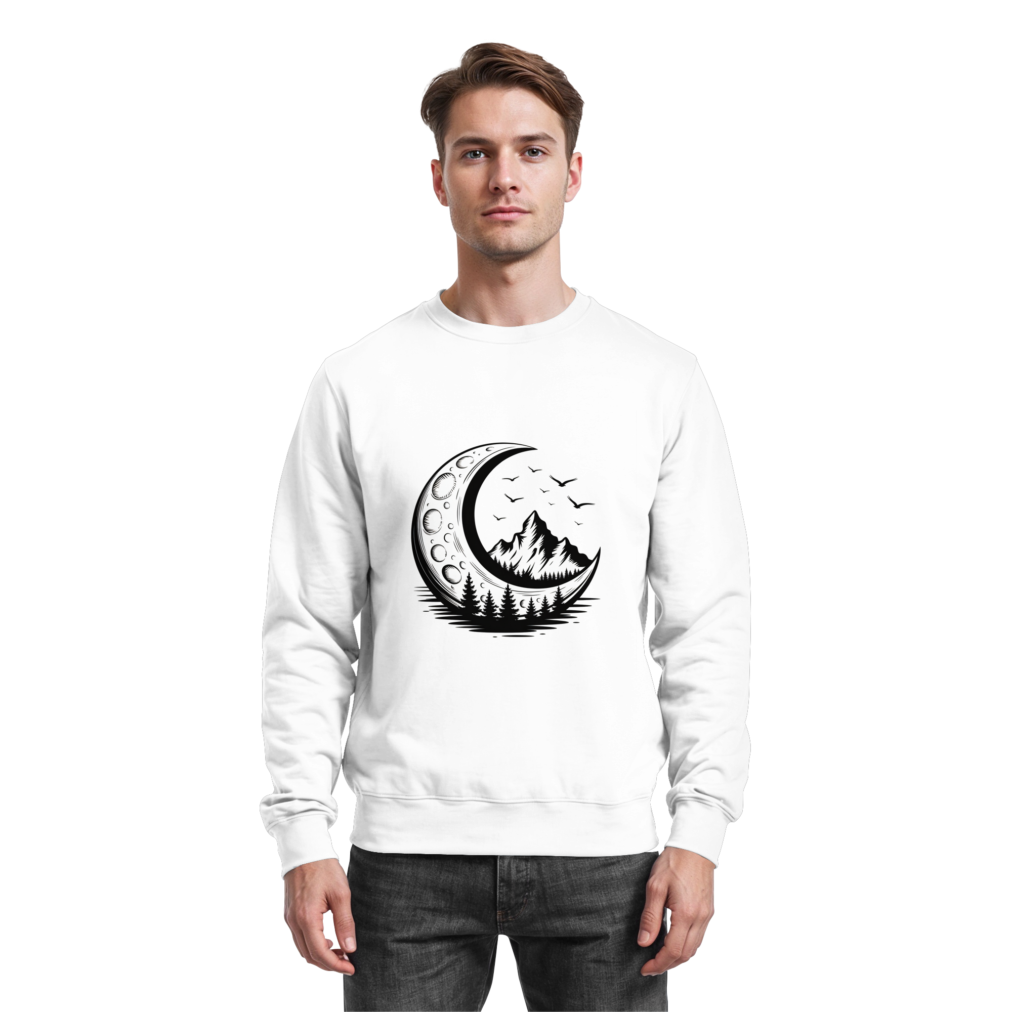 Crescent Peak Sweatshirt - Arvenzo