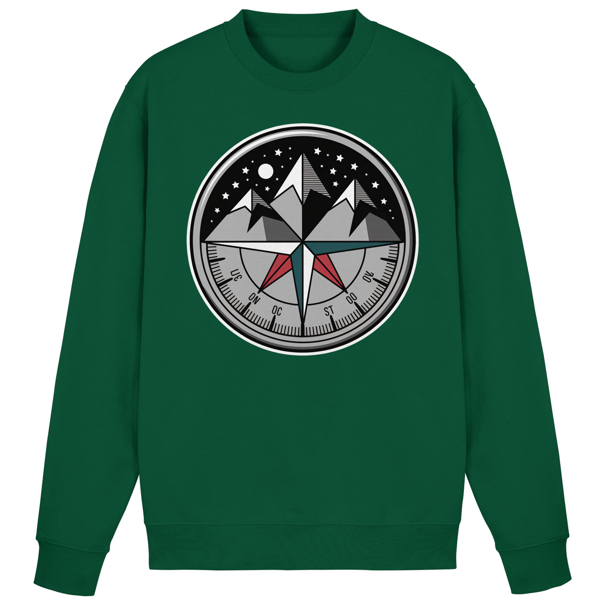 Starry compass  - Basic Sweatshirt - Arvenzo