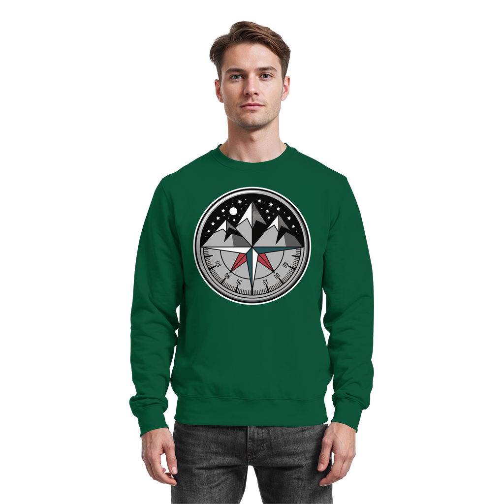 Starry compass  - Basic Sweatshirt - Arvenzo