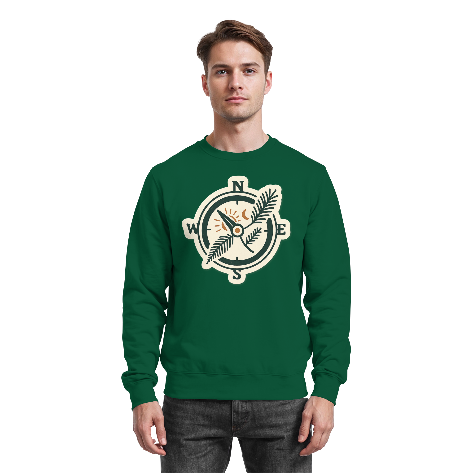 Natura Compass - Basic Sweatshirt - Arvenzo