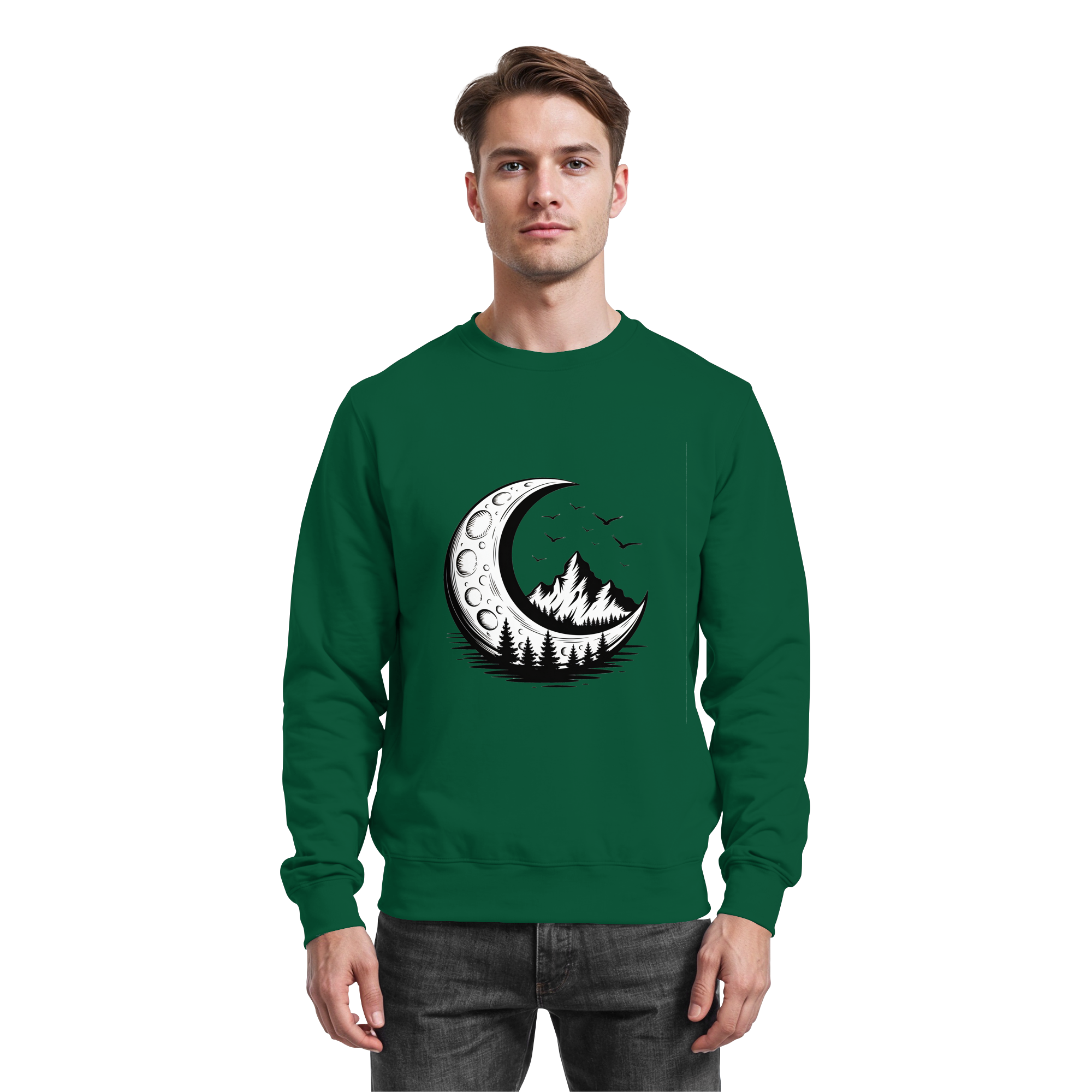 Crescent Peak Sweatshirt - Arvenzo