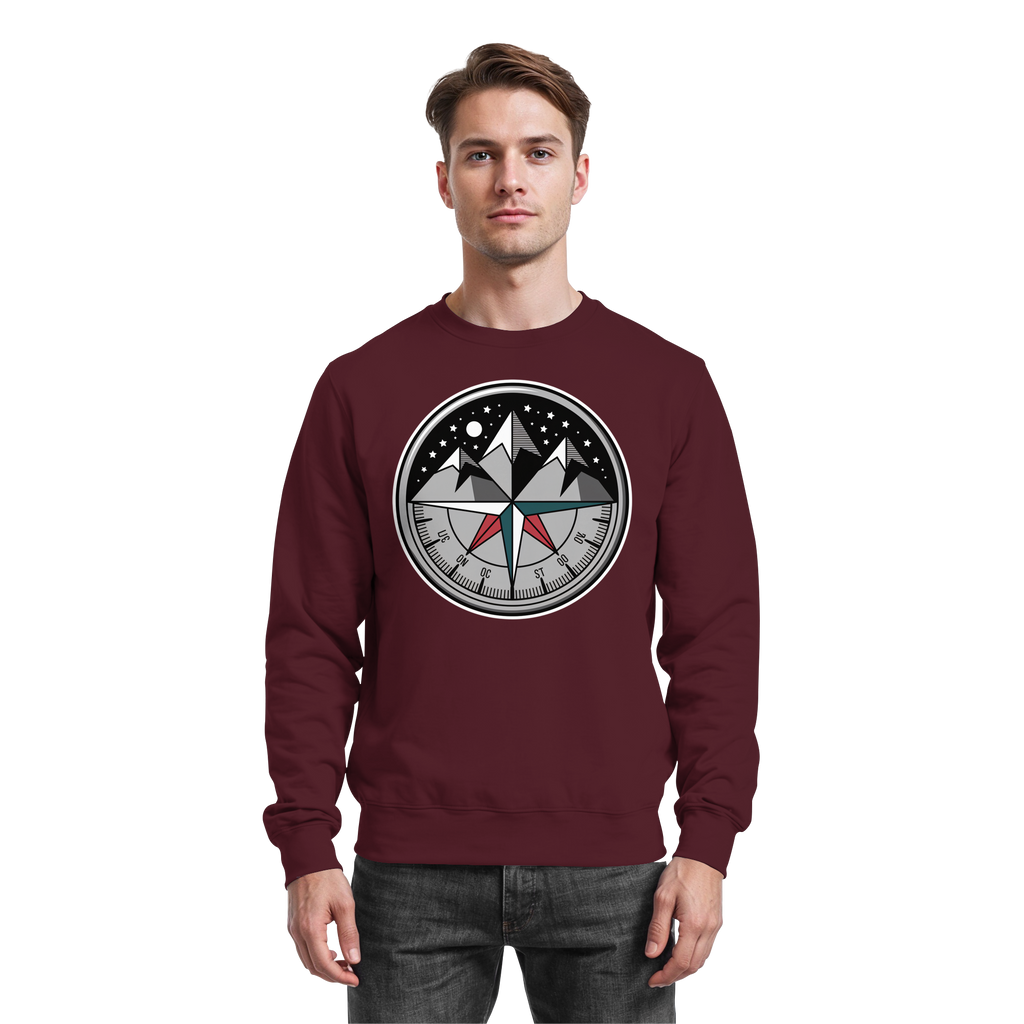 Starry compass  - Basic Sweatshirt - Arvenzo
