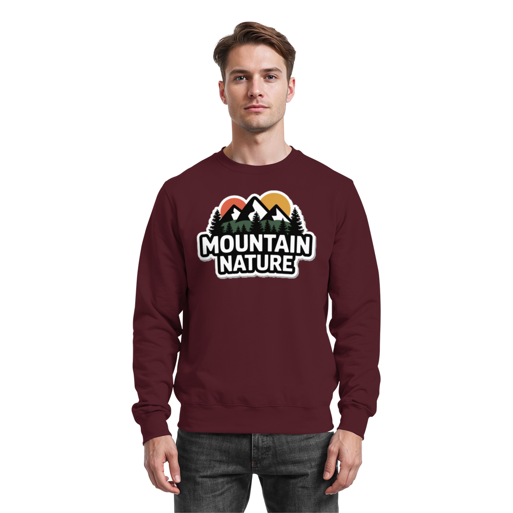 Mountain nature - Basic Sweatshirt - Arvenzo