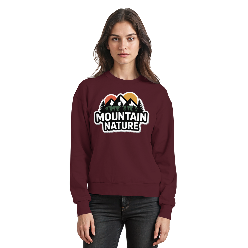 Mountain nature - Basic Sweatshirt - Arvenzo