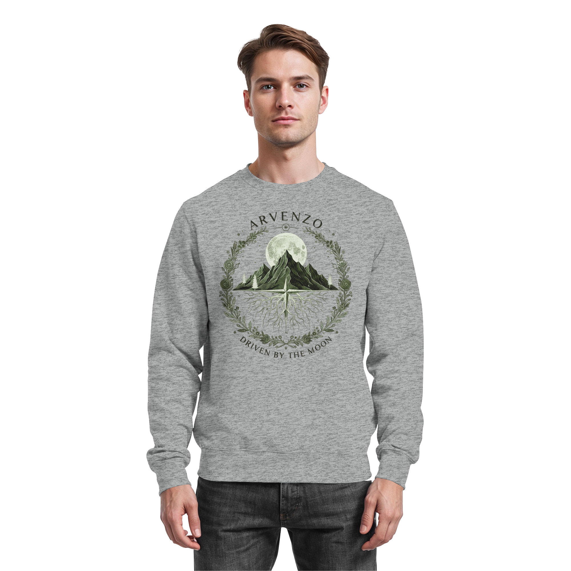 Lunar Horizon Sweatshirt - Arvenzo