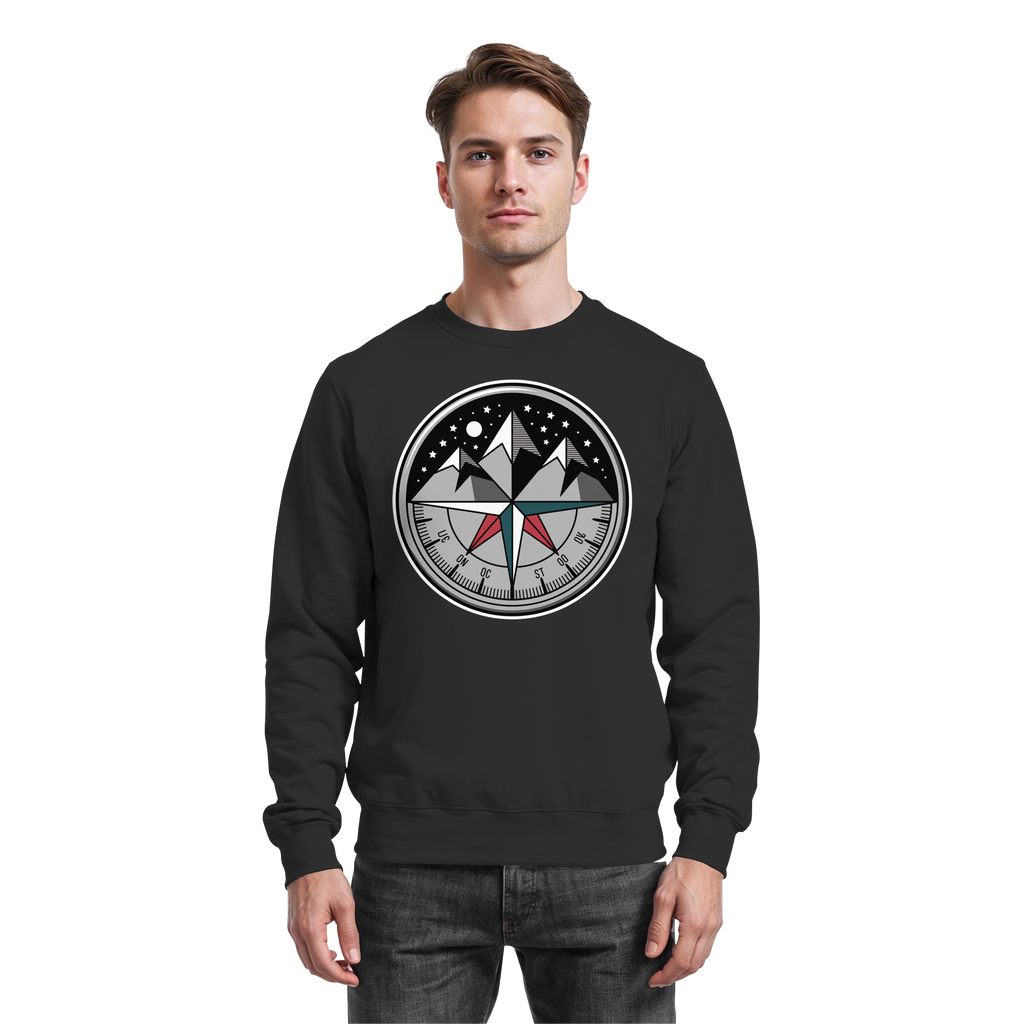 Starry compass  - Basic Sweatshirt - Arvenzo