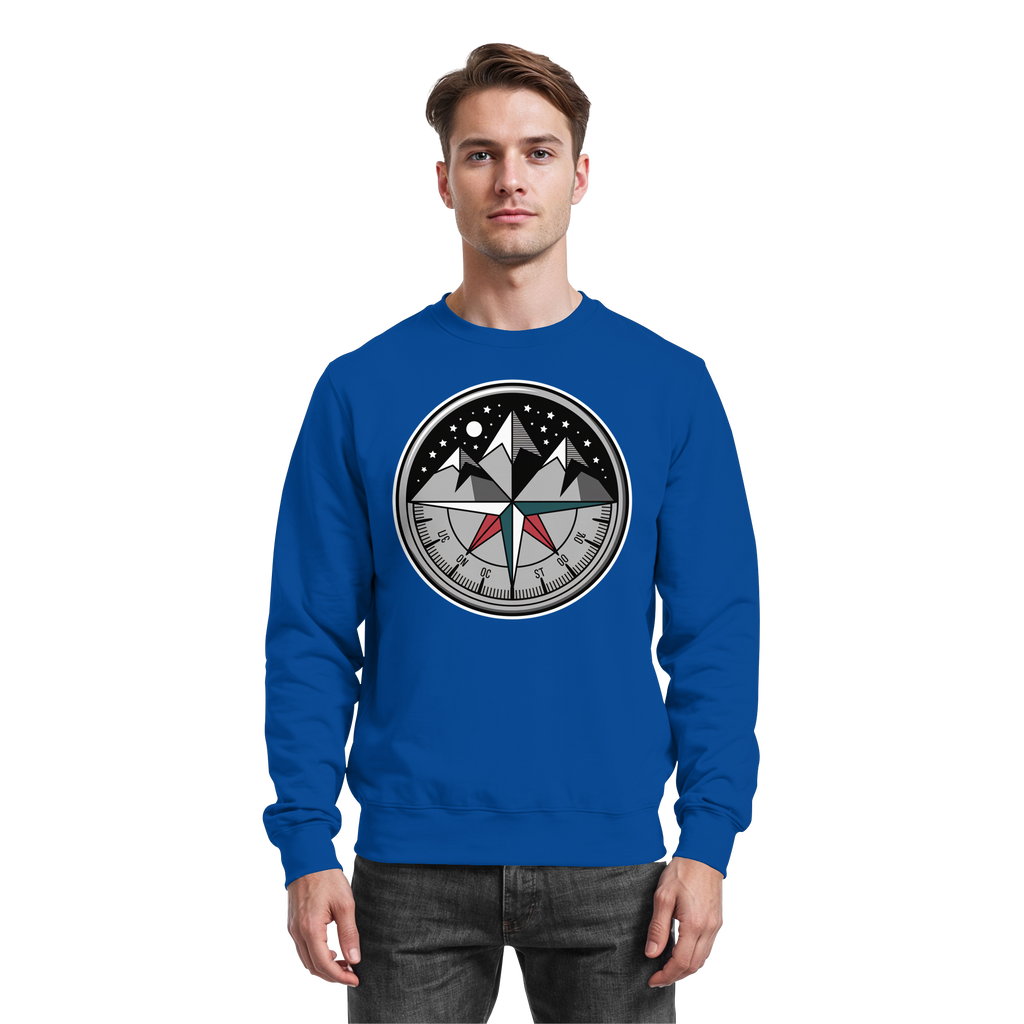Starry compass  - Basic Sweatshirt - Arvenzo