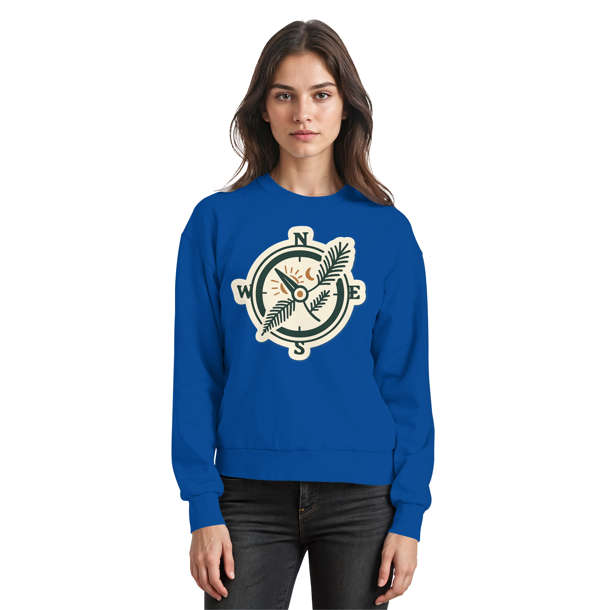 Natura Compass - Basic Sweatshirt - Arvenzo