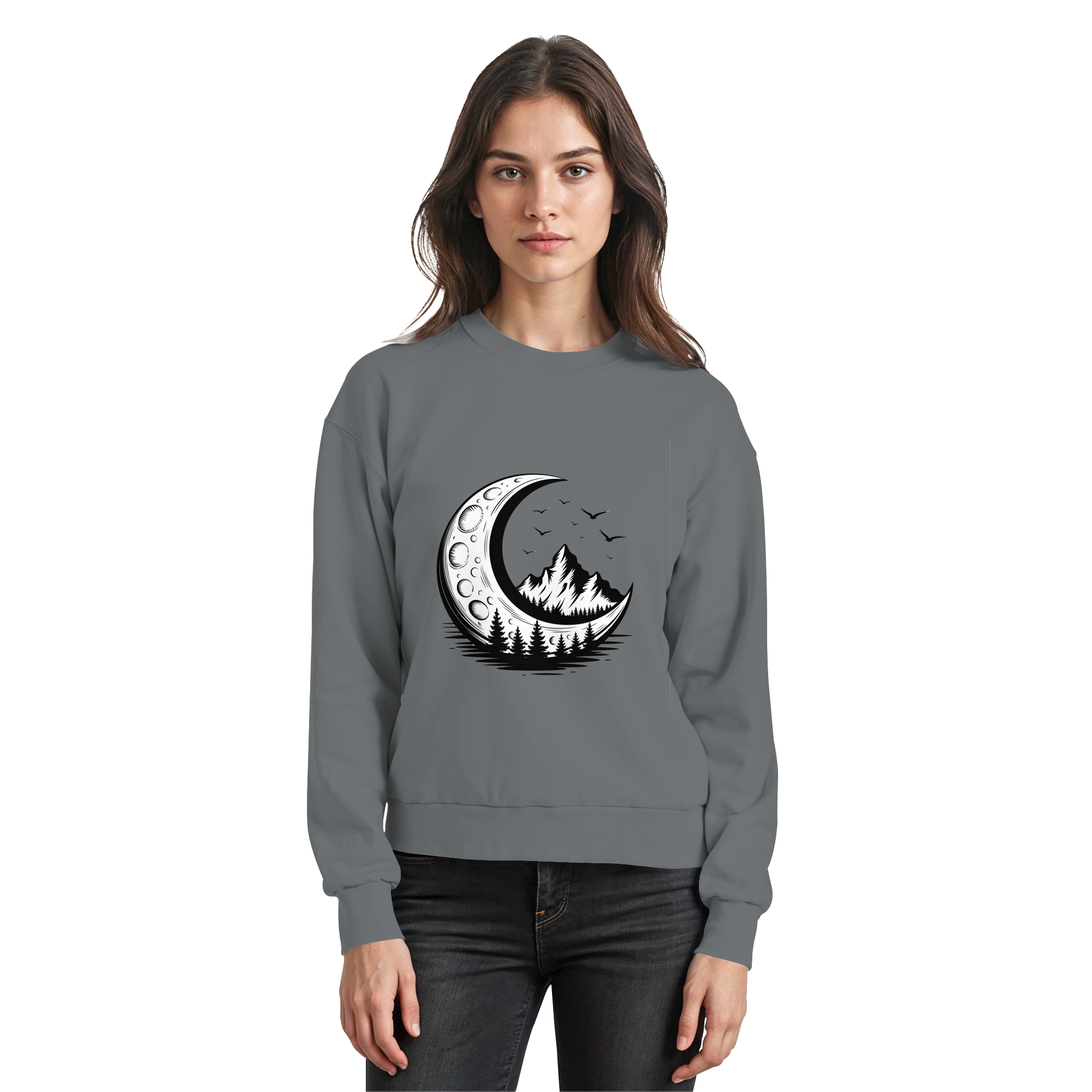 Crescent Peak Sweatshirt - Arvenzo