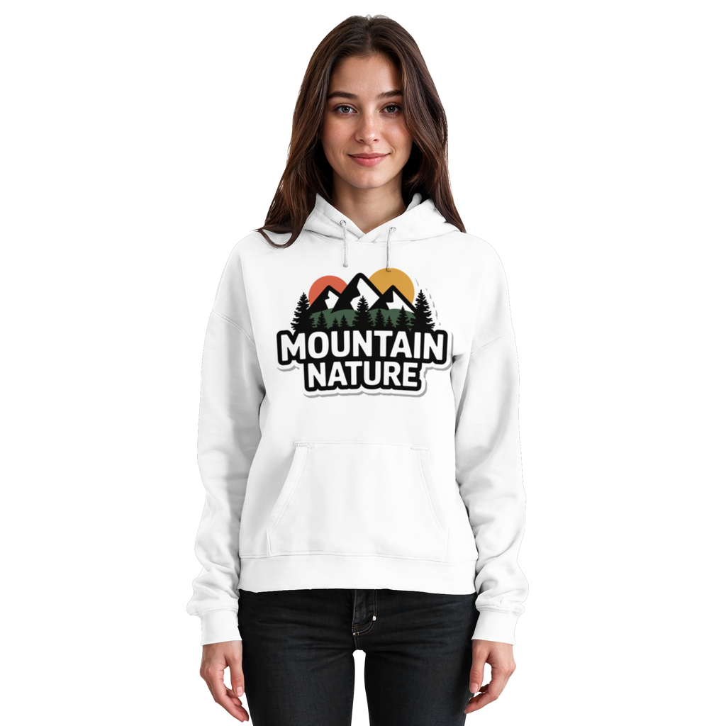 Mountain nature - Basic Unisex Hoodie - Arvenzo