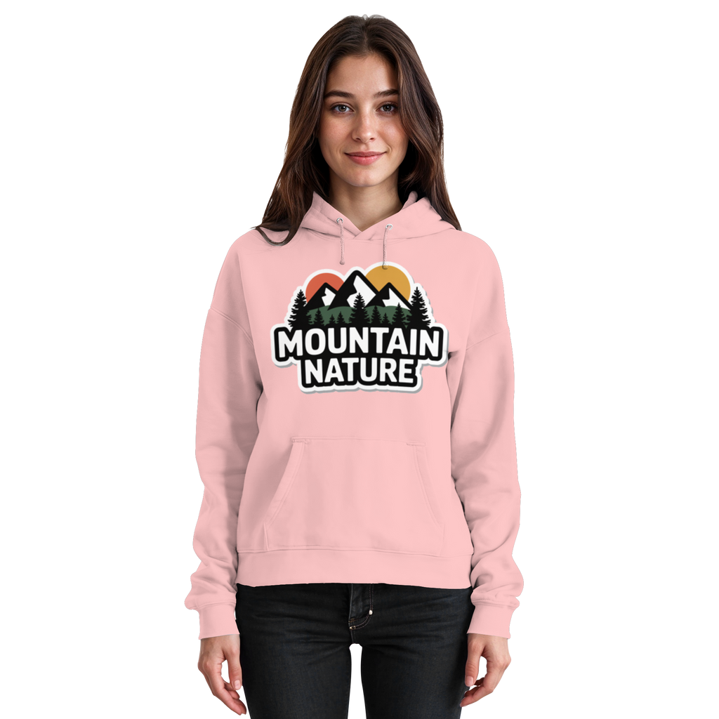 Mountain nature - Basic Unisex Hoodie - Arvenzo