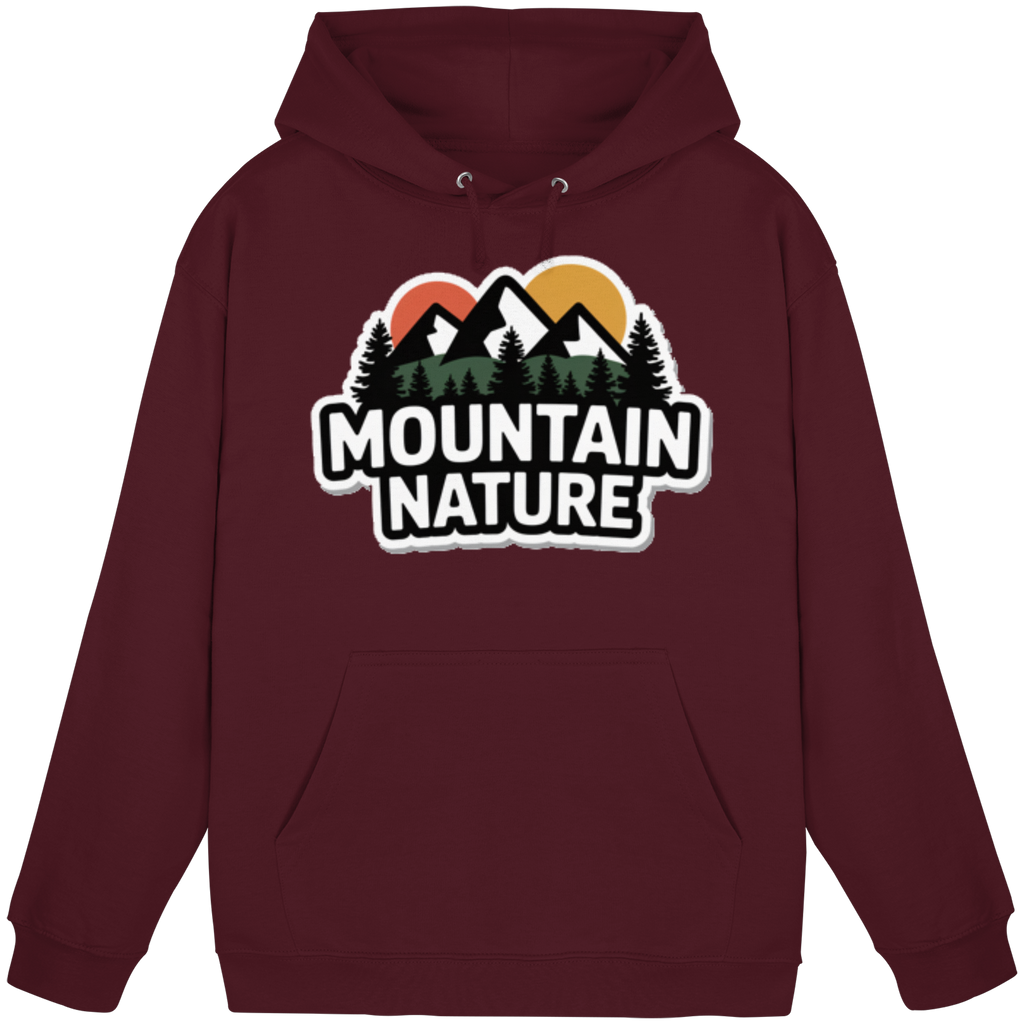 Mountain nature - Basic Unisex Hoodie - Arvenzo