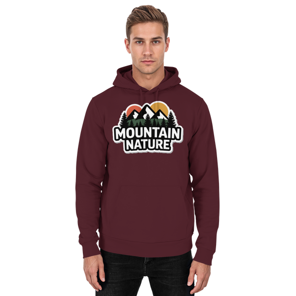 Mountain nature - Basic Unisex Hoodie - Arvenzo