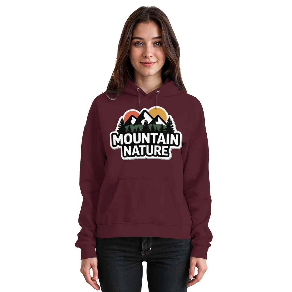 Mountain nature - Basic Unisex Hoodie - Arvenzo