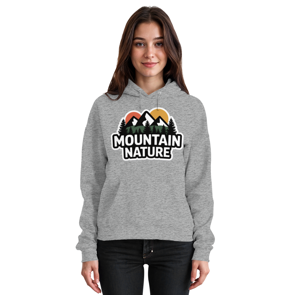 Mountain nature - Basic Unisex Hoodie - Arvenzo