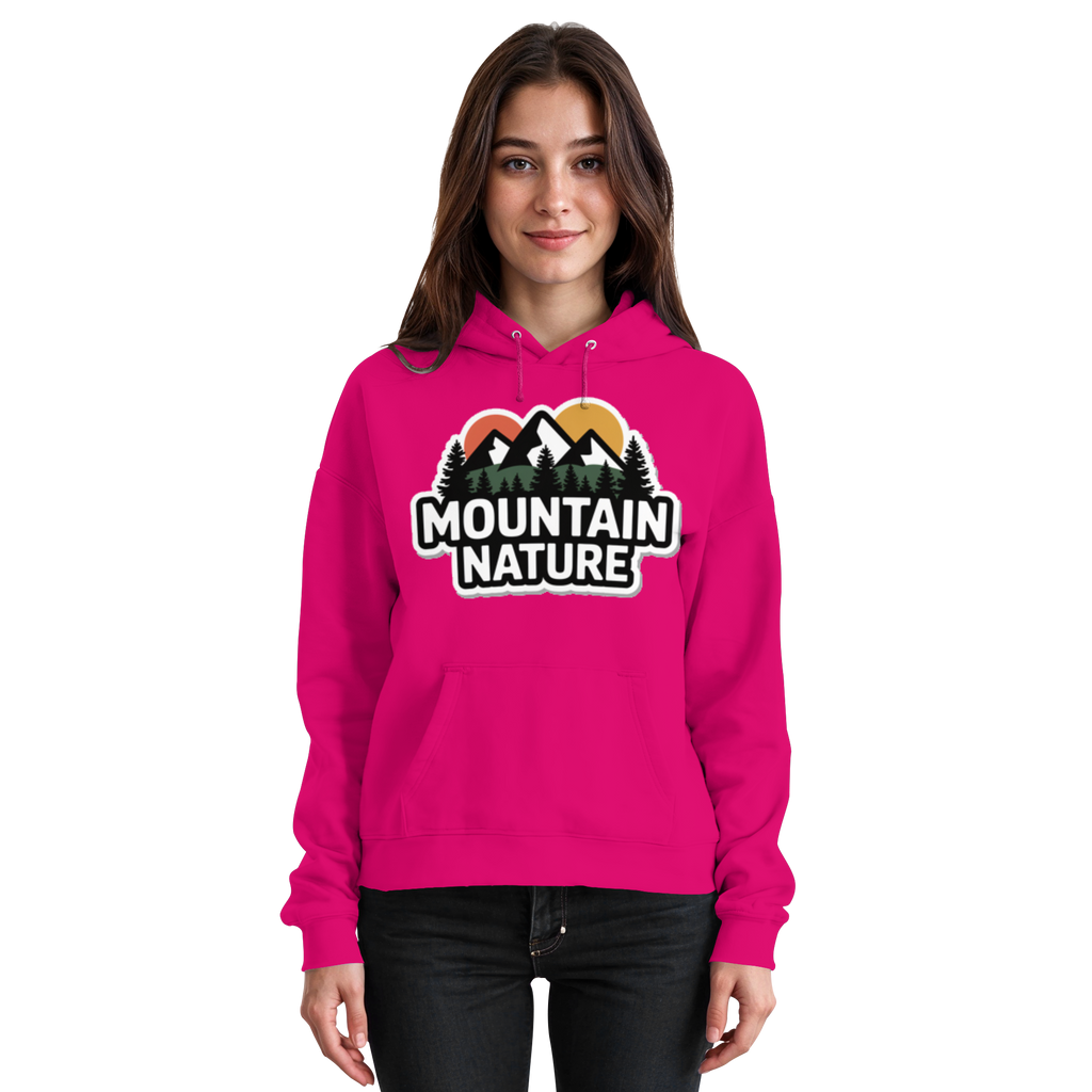Mountain nature - Basic Unisex Hoodie - Arvenzo