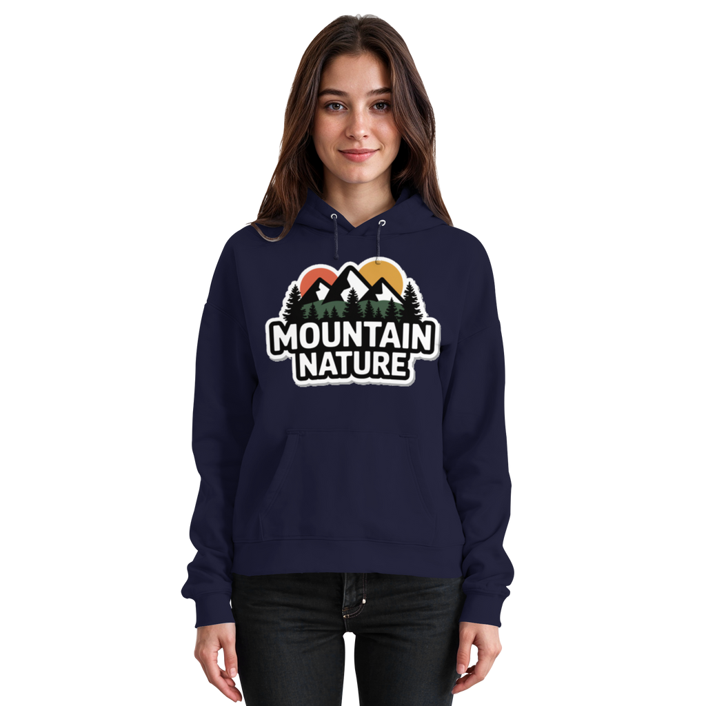 Mountain nature - Basic Unisex Hoodie - Arvenzo