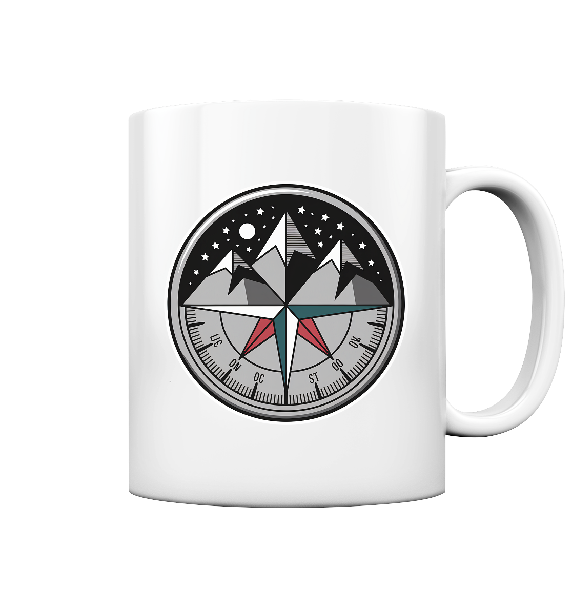 Starry compass  - Tasse glossy - Arvenzo
